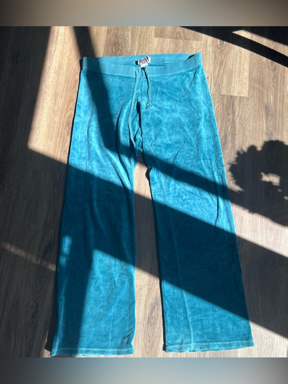 Juicy Couture Turquoise Velour Pants